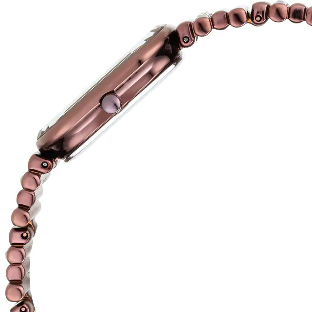 TITAN Love All Brown Dial Brown Brass Strap Watch - 95154QM01