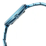 Titan Purple Unending Beauty Blue Dial Analog Watch 95160QM01