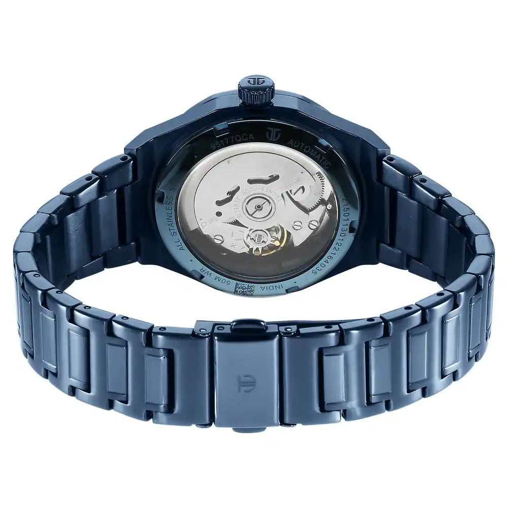 Titan Unending Beauty Automatic Blue Dial Stainless Steel Strap Watch 95177QM01 - KRISHNA WATCH COMPANY