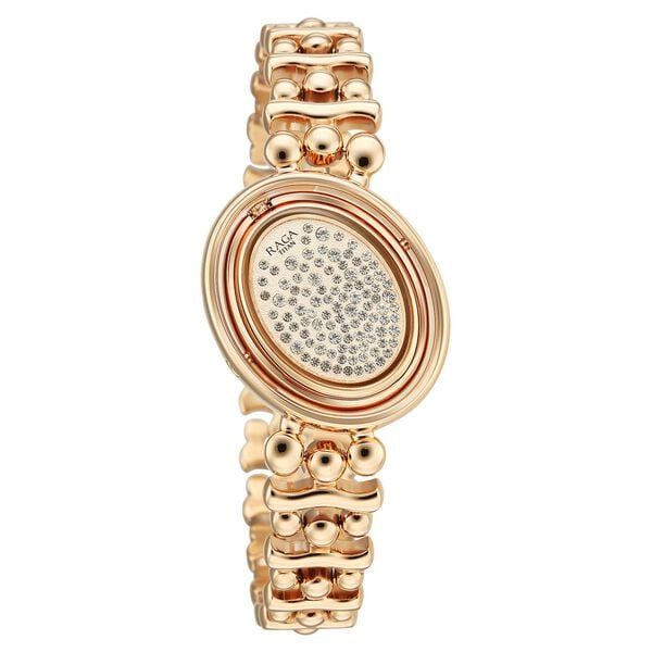 Titan Raga Glimmers Women's Watch - 95202WM01 - KRISHNA WATCH COMPANY