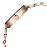 Titan Purple Ceramics Mother of Pearl Dial Analog Steel and Ceramic Strap Watch for Women 95214kd03