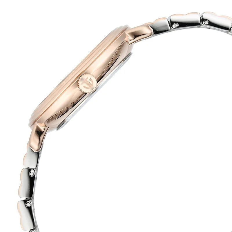 Titan Aura Quartz Analog Silver Dial Stainless Steel Strap Watch for Women 95244KM01 - KRISHNA WATCH COMPANY
