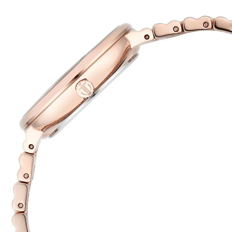 Titan Aura Quartz Analog Rose Gold Dial Watch for Women - 95245WM01 - KRISHNA WATCH COMPANY