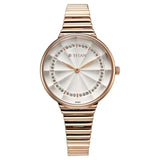 Titan Aura Quartz Analog Silver Dial Watch for Women - 95245WM02