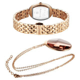 Titan Raga Memoirs Quartz Analog Mother Of Pearl Dial With Rose Gold Metal Strap Watch For Women 95258wm01f - KRISHNA WATCH COMPANY