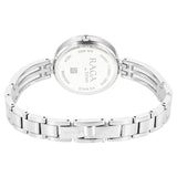 Titan Raga Showstopper Quartz Analog Silver Dial Metal Strap Watch for Women 95264SM01
