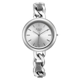 Titan Raga Showstopper Quartz Analog Silver Dial Metal Strap Watch for Women 95265SM01