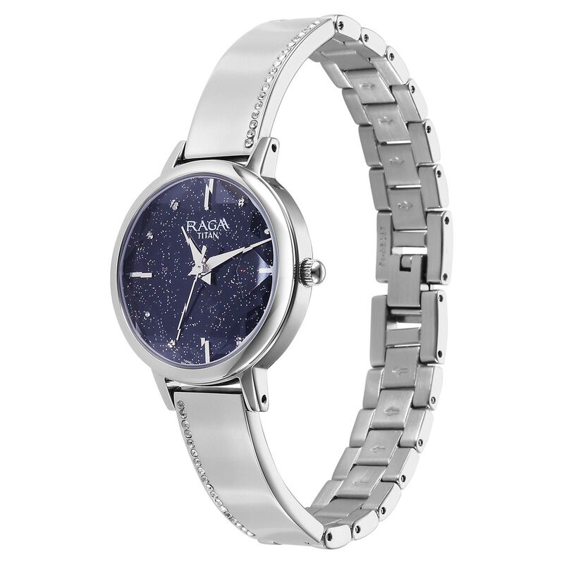 Titan Raga Showstopper Quartz Analog Watch for Women - 95267SM01 - KRISHNA WATCH COMPANY