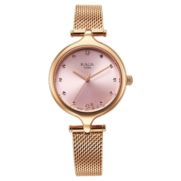 Titan Raga Showstopper Quartz Analog - 95268WM01 - KRISHNA WATCH COMPANY
