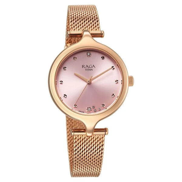 Titan Raga Showstopper Quartz Analog - 95268WM01 - KRISHNA WATCH COMPANY