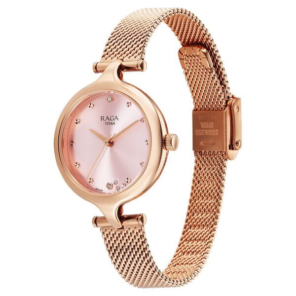 Titan Raga Showstopper Quartz Analog - 95268WM01 - KRISHNA WATCH COMPANY