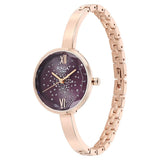 Titan Raga Showstopper Quartz Analog Purple Dial Watch for Women - 95271WM01