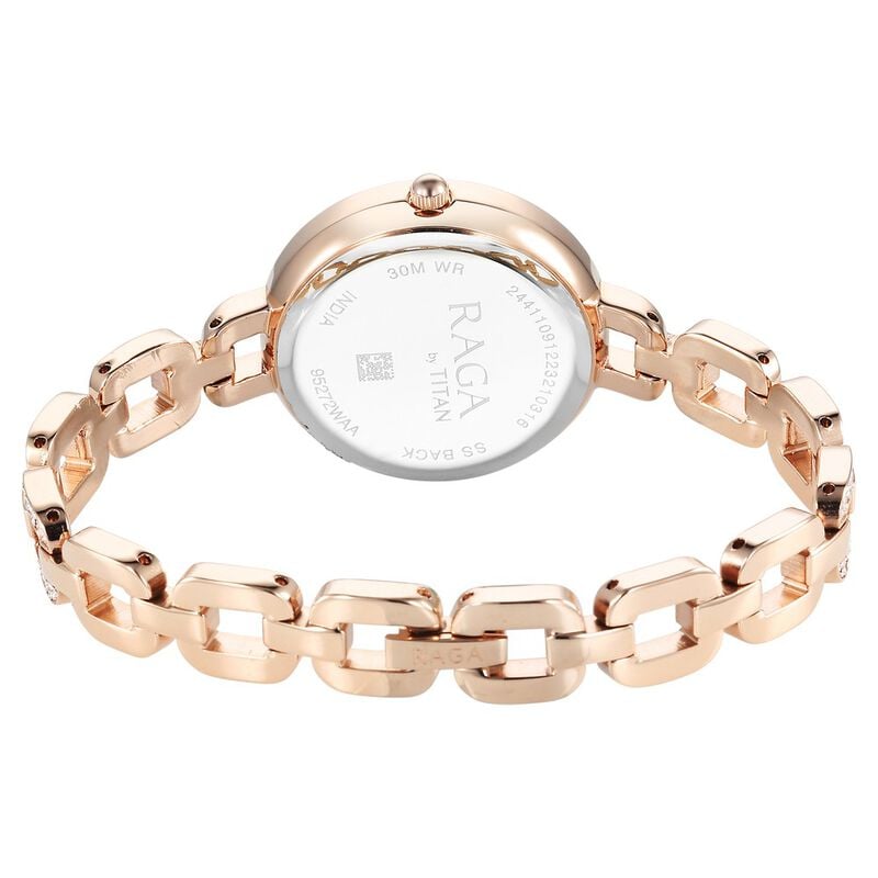 Titan Raga Showstopper Quartz Analog Watch for Women - 95272WM01 - KRISHNA WATCH COMPANY