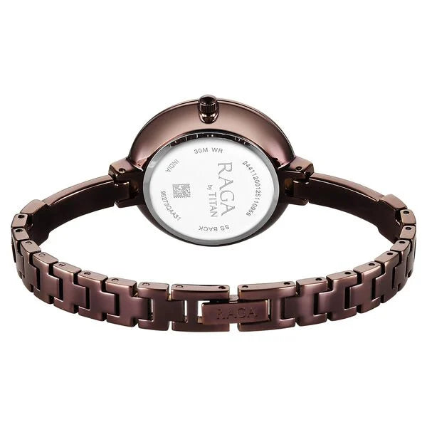 Titan Raga Showstopper Watch For Women - 95273QM01 - KRISHNA WATCH COMPANY