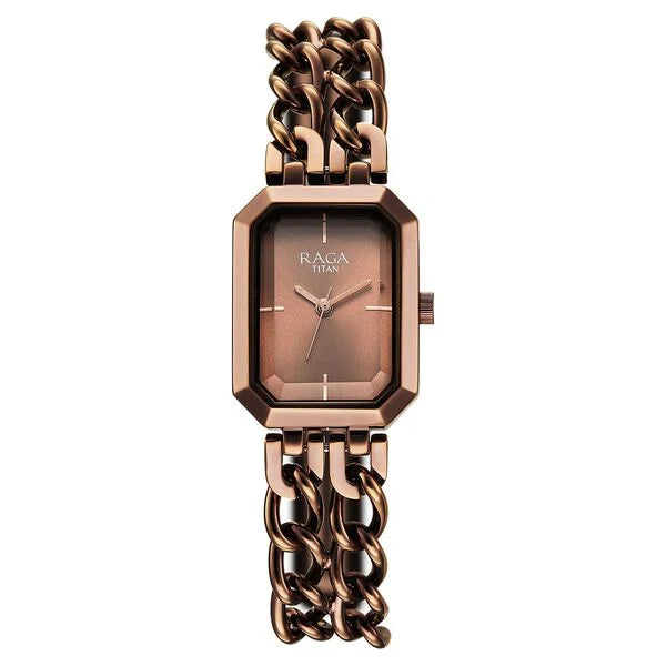 Titan Raga Showstopper Quartz Analog Watch For Women 95283qm01 - KRISHNA WATCH COMPANY