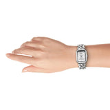 Titan Raga Showstopper Quartz Analog Silver Dial Metal Strap Watch for Women 95283SM01