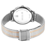Titan Titan Timeless Urban Quartz Analog Pink Dial Metal Strap Watch For Women 95287km01 - KRISHNA WATCH COMPANY