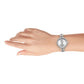 Titan Raga Showstopper Quartz Analog Silver Dial Metal Strap Watch for Women 95288SM01W