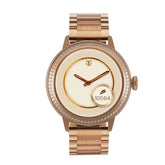 Titan Valerie Premium Smartwatch with All 316L SS construction, Skin Temp. Sensor, Women’s Health, SingleSync BT Calling 95292wm01