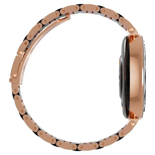 Titan Elixir with All 316L SS construction, 3.04 CM AMOLED Display, BT Calling, Skin Temperature Sensor, Women's Health 95293wd01 - KRISHNA WATCH COMPANY