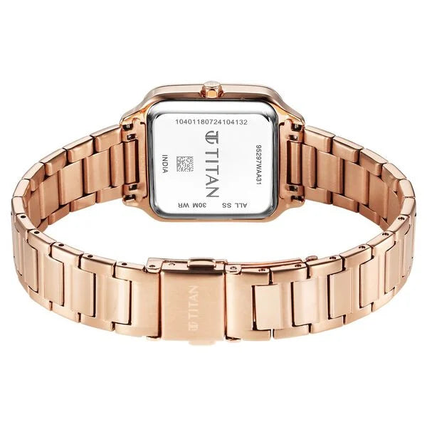 Titan Horizon Quartz Watch For Women - 95297WM01 - KRISHNA WATCH COMPANY