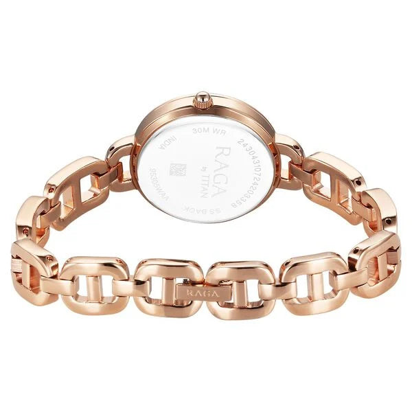 Titan Raga Showstopper Quartz Analog Watch For Women - 95305WM01 - KRISHNA WATCH COMPANY