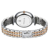 Titan Workmode Quartz Analog Silver Dial Metal Strap watch For Women - 95313KM01