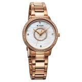 Titan Glamour Quartz Analog Watch For Women - 95314WM01 - KRISHNA WATCH COMPANY