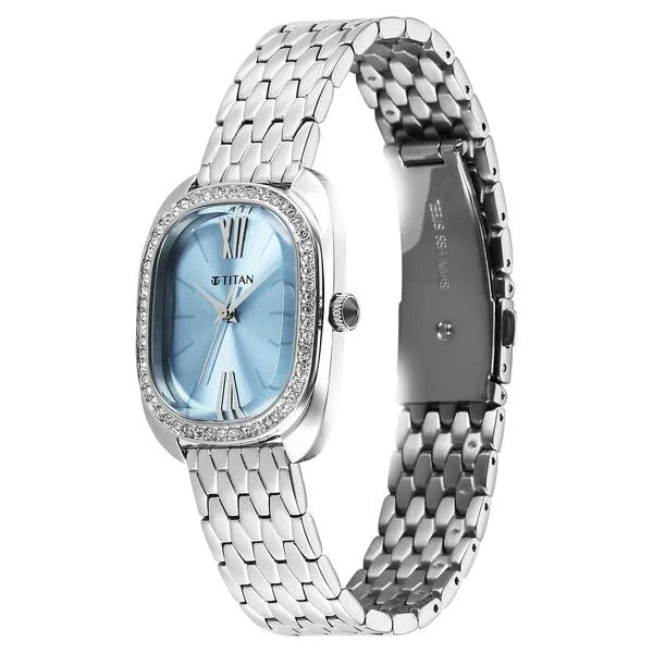 Titan Glamour Watch For Women - 95317SM01 - KRISHNA WATCH COMPANY
