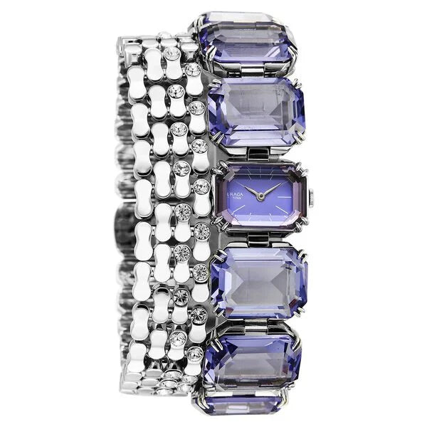 Titan Raga Cocktails Quartz Analog Blue Dial Stainless Steel Strap Watch For Women 95319sm01 - KRISHNA WATCH COMPANY