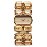 Titan Raga Cocktails Quartz Analog Rose Gold Dial Metal Strap Watch For Women 95320wm01