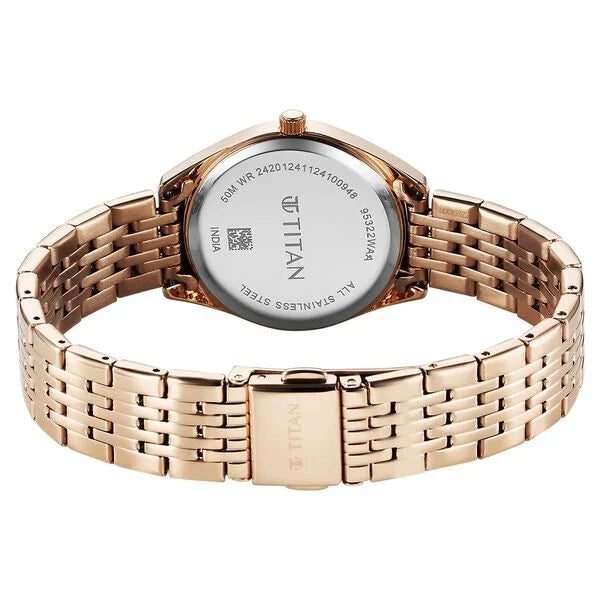 Titan Workmode Watch For Women - 95322WM01 - KRISHNA WATCH COMPANY