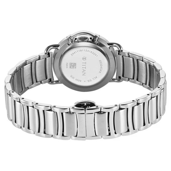 Titan Workmode Quartz Analog Watch For Women - 95324SM01 - KRISHNA WATCH COMPANY