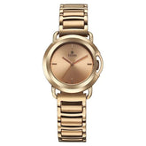 Titan Workmode Quartz Analog Rose Gold Dial Stainless Steel Strap Watch For Women - 95324WM01