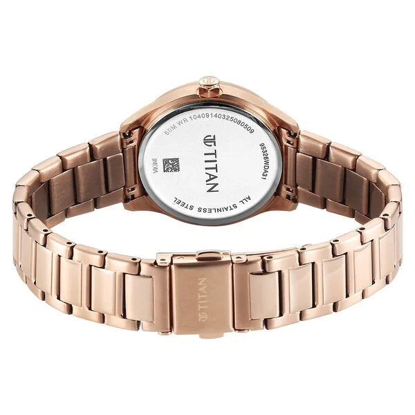 Titan Glamour Watch For Women 95326wm01 - KRISHNA WATCH COMPANY