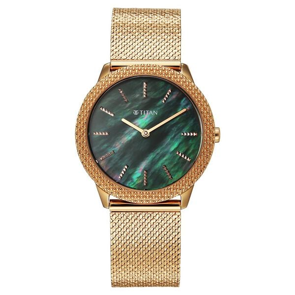 Titan Glamour Quartz Analog Watch For Women 95331wm01 - KRISHNA WATCH COMPANY
