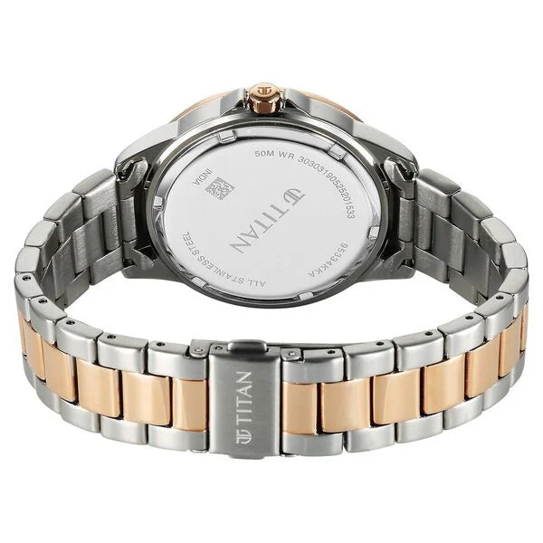 Titan Glamour Quartz Analog with Date Watch For Women 95334km01 - KRISHNA WATCH COMPANY