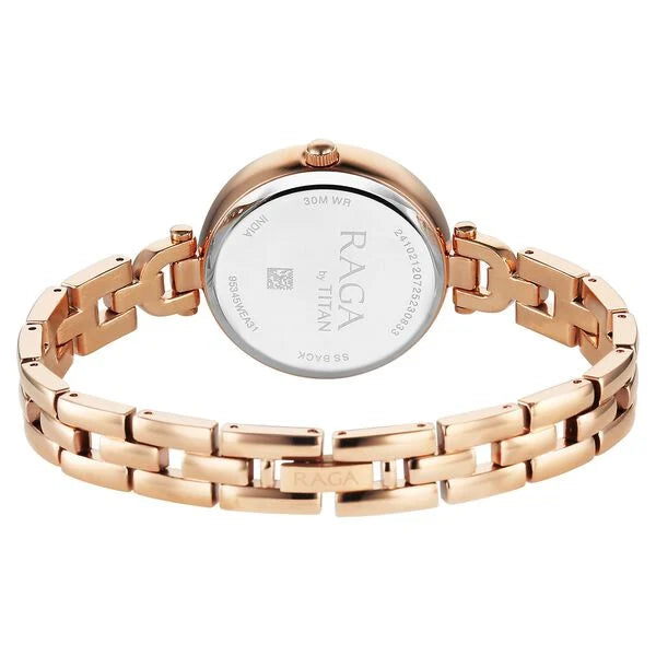 Titan Raga Showstopper Quartz Analog Watch For Women - 95345WM01 - KRISHNA WATCH COMPANY