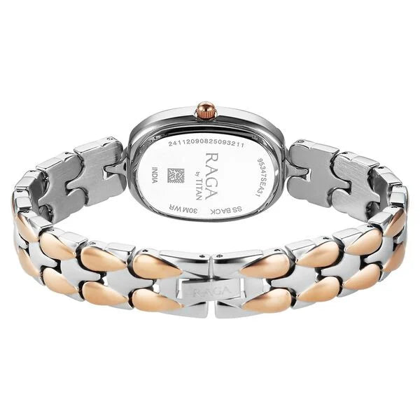 Titan Raga Showstopper Quartz Analog Watch For Women - 95347KM01 - KRISHNA WATCH COMPANY