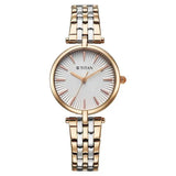 Titan Work Mode Quartz Analog Watch For Women 95351km01 - KRISHNA WATCH COMPANY