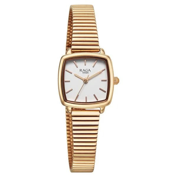 Titan Raga Showstopper Watch For Women - 95355WM01 - KRISHNA WATCH COMPANY
