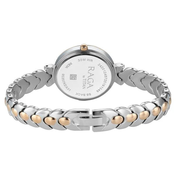 Titan Raga Showstopper Quartz Analog Watch For Women - 95357KM01 - KRISHNA WATCH COMPANY