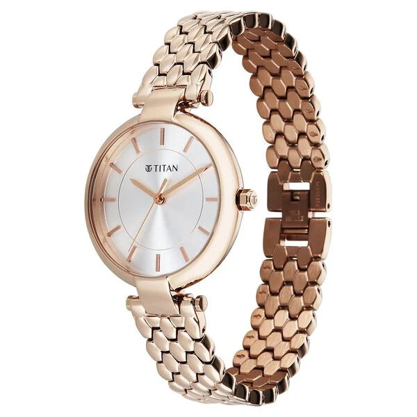Titan Eminence Quartz Analog Watch For Women 95358wm01 - KRISHNA WATCH COMPANY