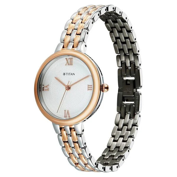 Titan Eminence Quartz Analog Watch For Women 95364km01 - KRISHNA WATCH COMPANY