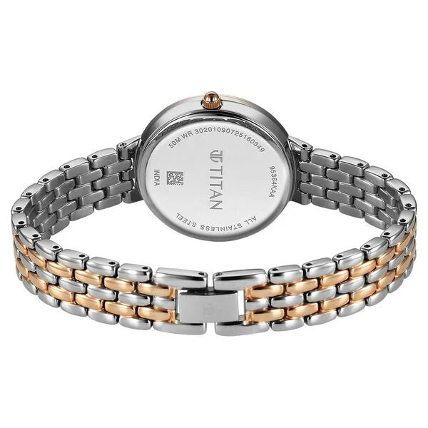 Titan Eminence Quartz Analog Watch For Women 95364km01 - KRISHNA WATCH COMPANY