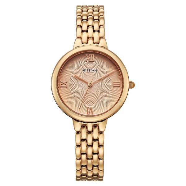 Titan Eminence Quartz Analog Watch For Women 95364WM01 - KRISHNA WATCH COMPANY