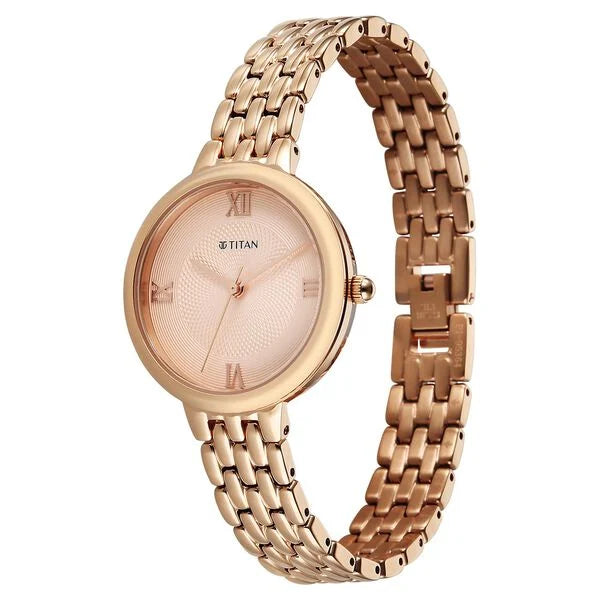 Titan Eminence Quartz Analog Watch For Women 95364WM01 - KRISHNA WATCH COMPANY