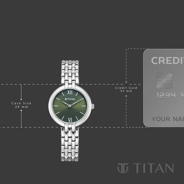 Titan Workday Wonders Quartz Analog Watch For Women 95368sm01 - KRISHNA WATCH COMPANY