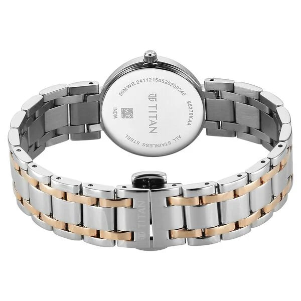 Titan Christina Workwear Quartz Analog Watch For Women 95370km01 - KRISHNA WATCH COMPANY