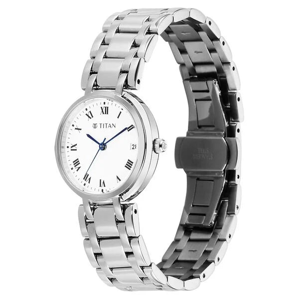 Titan Christina Workwear Quartz Analog Watch For Women 95370sm01 - KRISHNA WATCH COMPANY